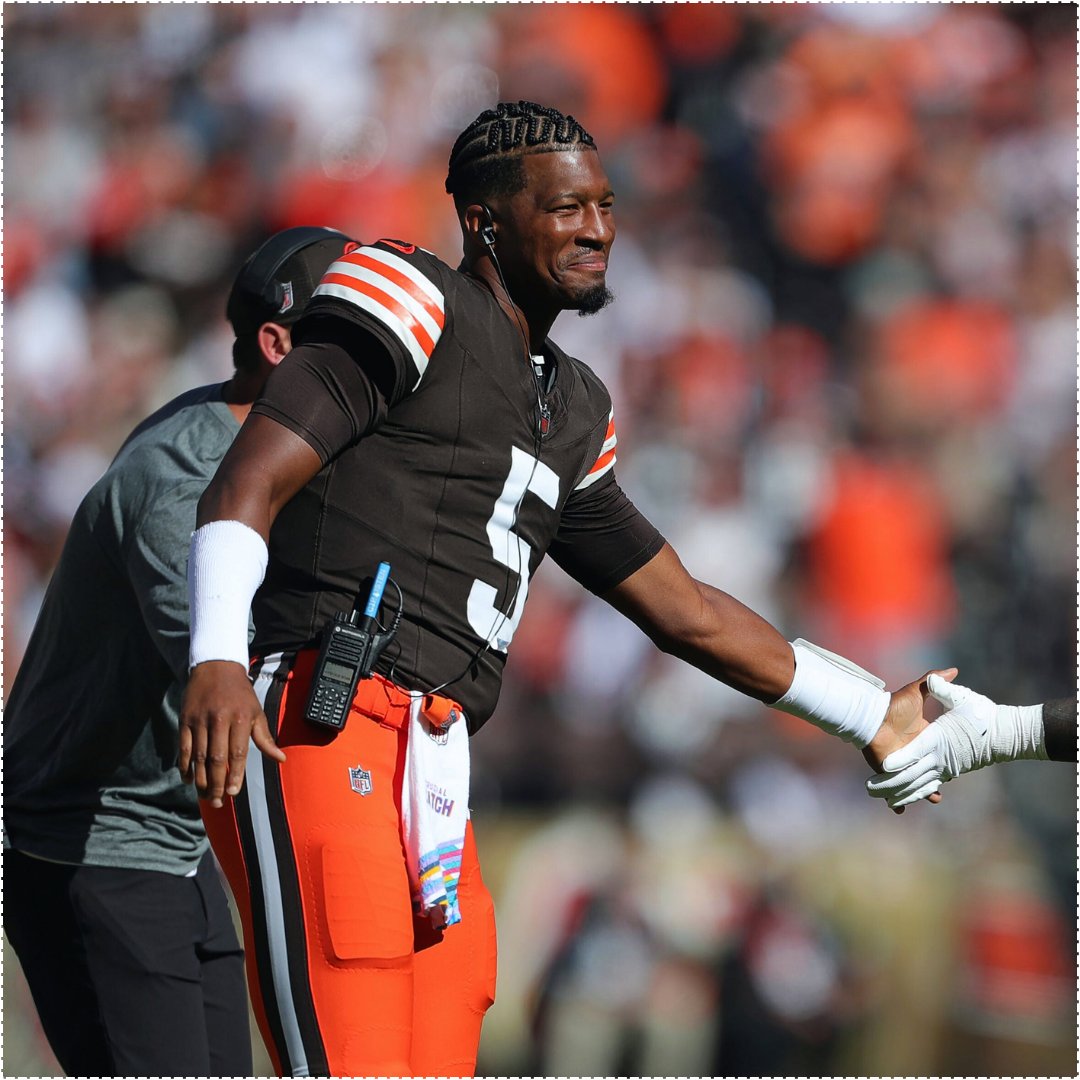 The #Browns defeat the red-hot #Ravens and Cleveland is now 1-0 with Jameis Winston at QB.

Winston's statline...
- 27/41
- 334 yards
- 3 TDs
- 0 INTs
- 115.3 passer rating