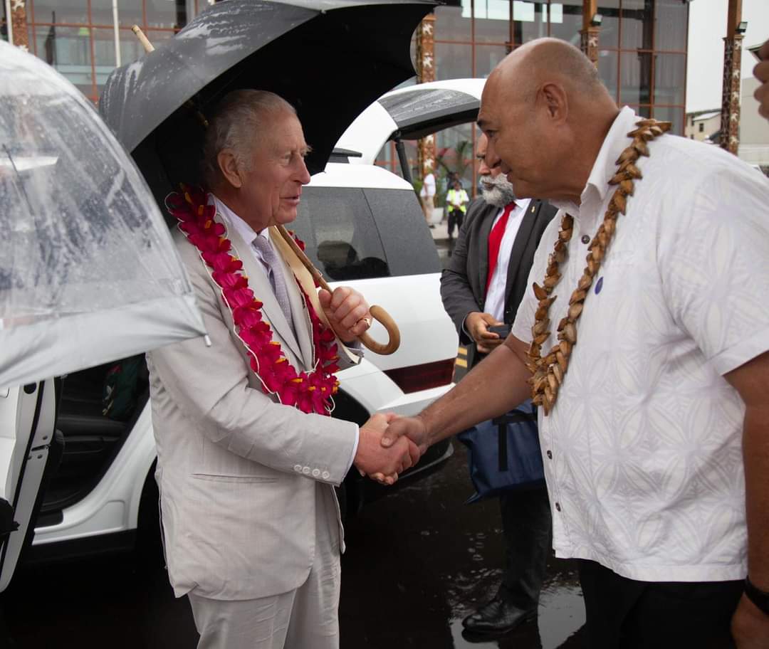 UKinSamoa's tweet photo. At the conclusion of a memorable State Visit to Samoa as Head of the Commonwealth His Majesty King Charles III and Her Majesty Queen Camilla have now said farewell to Samoa.
🇬🇧🇼🇸
#StateVisitSamoa
#samoachogm2024 https://t.co/nKF2zfgQtu