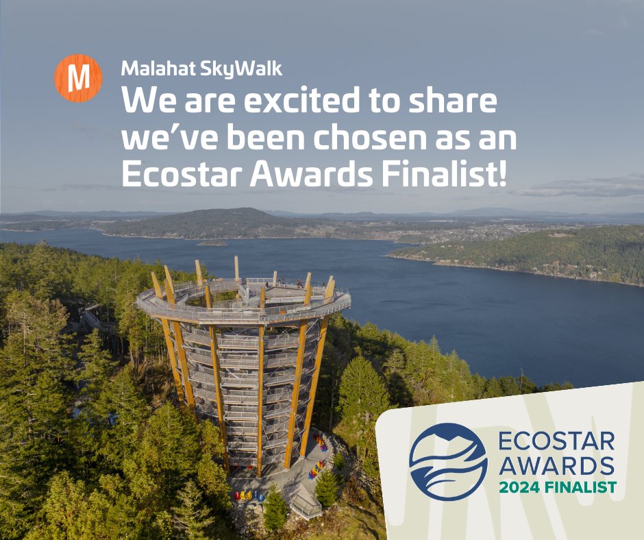At Malahat Skywalk, we believe that experiencing the beauty of nature enriches our lives. Our vision is to create a space to connect with nature nd embrace the spirit of adventure. 

Congratulations to all our fellow nominees!