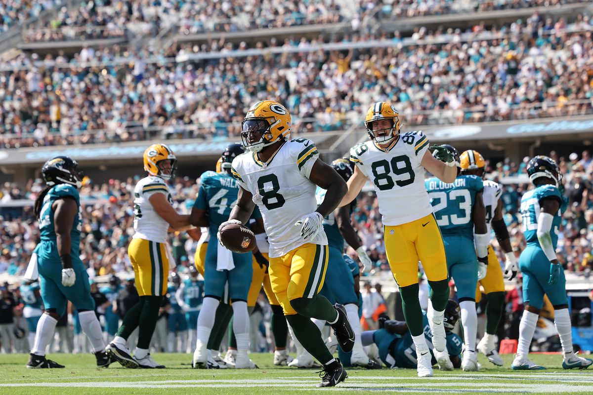 packersweekly_'s tweet photo. He's done it again, Brandon McManus, with a game-winning field goal in both of his first two games as a Green Bay Packer! Final from Jacksonville, the Packers win 30-27! The Packers move on to 6-2 on the season. 

#GoPackGo #ILoveBrandonMcManus https://t.co/sayIrlTNdI