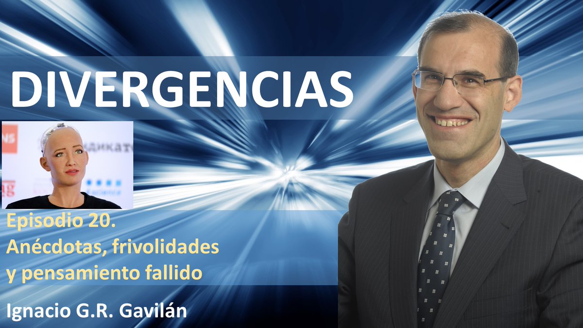 igrgavilan's tweet image. Hoy en 'Divergencias': "Anécdotas, frivolidades y el pensamiento fallido" 
YouTube: youtu.be/c9Wx_0MO99k
Spotify: open.spotify.com/episode/2Tx98d…

#pensamiento #conocimiento #rigor