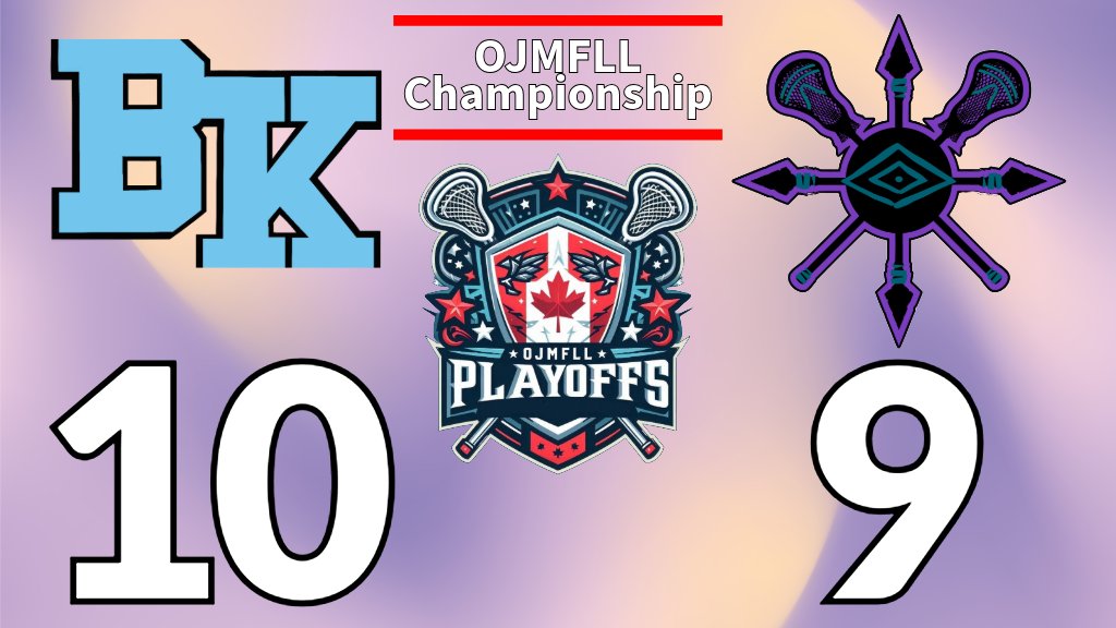 Milton Chaos come up just one goal short in the <a href="/OJMFLL/">OJMFLL</a> Championship Game today 🆚 <a href="/OBKu19/">OBK</a> 
ojmfll.com/stats#/803/sch…  #OJMFLL