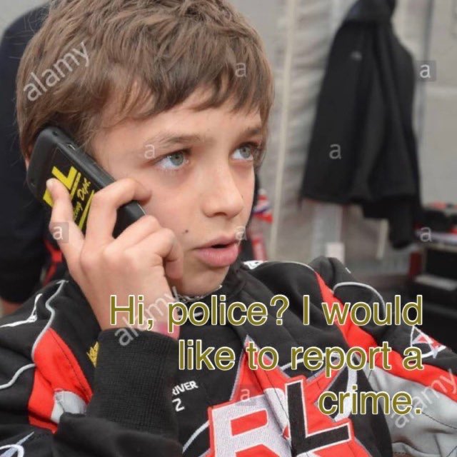 Verstappen will never escape the “he can’t race, he just drives people off the road” allegations 💀