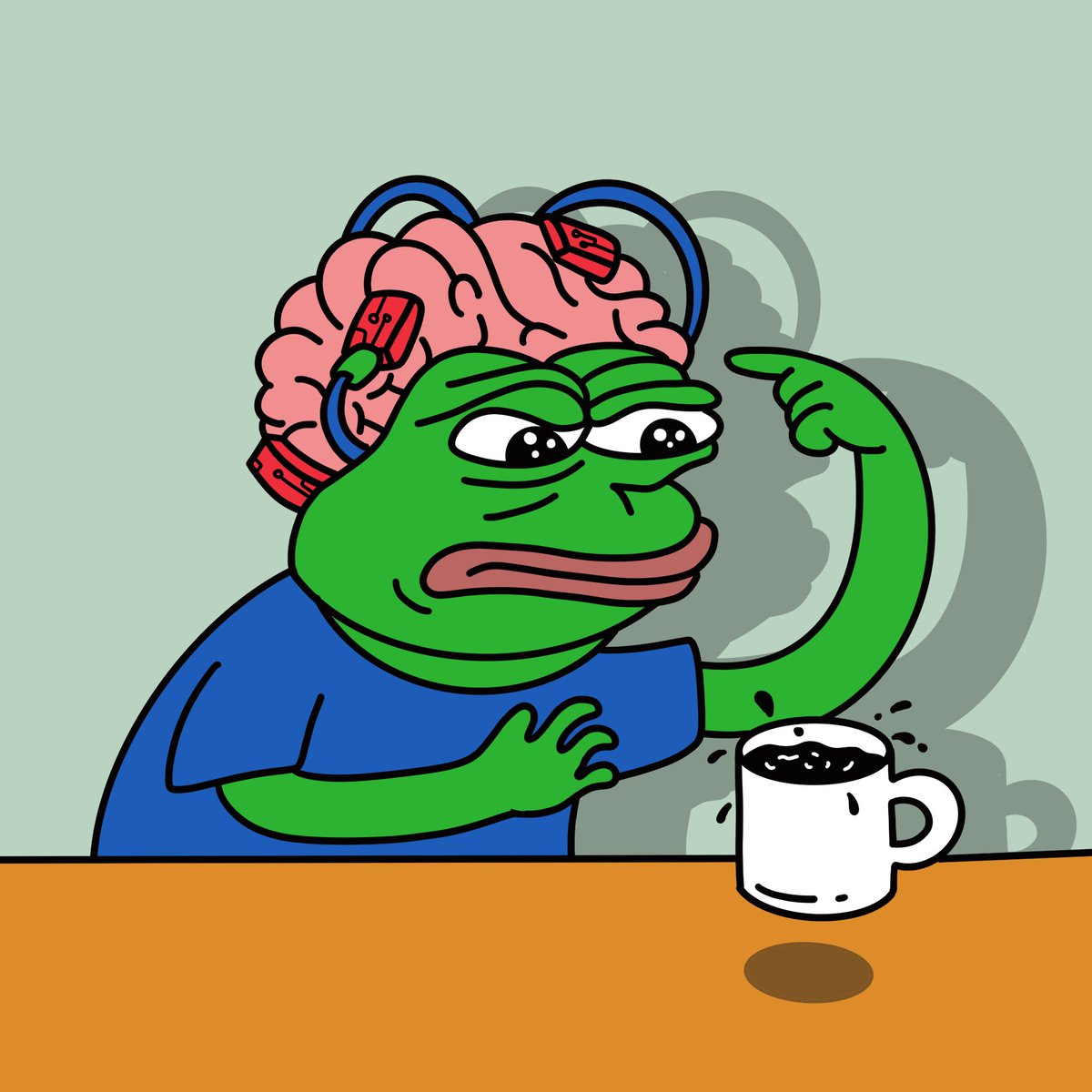 pepe_unchained's tweet photo. In the lab, Pepe is working on his mental powers.

Preparing for the week ahead. 🐸 https://t.co/P2WoXfWj0G