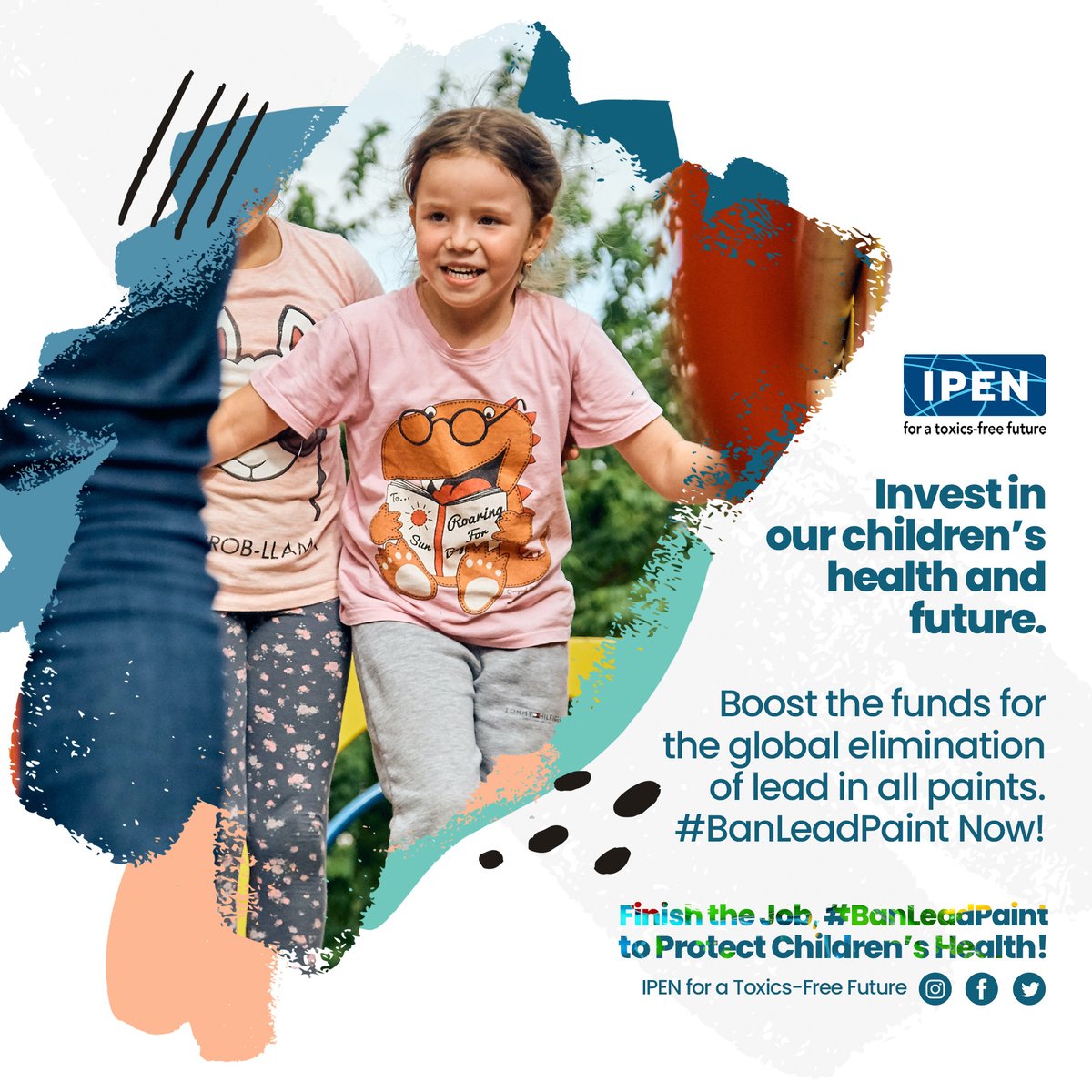 ToxicsFree's tweet photo. #ILPPW2024
To #BanLeadPaint, IPEN calls for additional resources dedicated to global #LeadPaintElimination.
This includes support for #GAELP to continue to assist national governments in developing & implementing #LeadPaint regulations & support for strategic country activities. https://t.co/NVWo7K0lWA