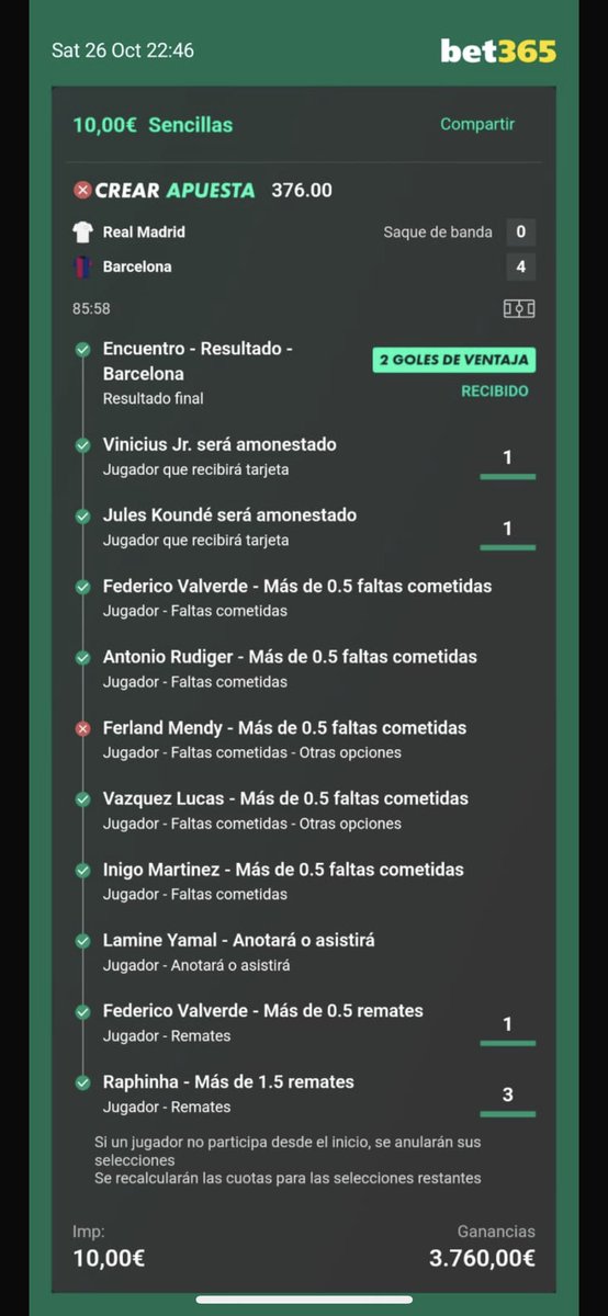 Blooder_'s tweet photo. Aun no supero lo de ayer, gracias @ferland_mendy @ludopatetico https://t.co/ANgVoUiVZU