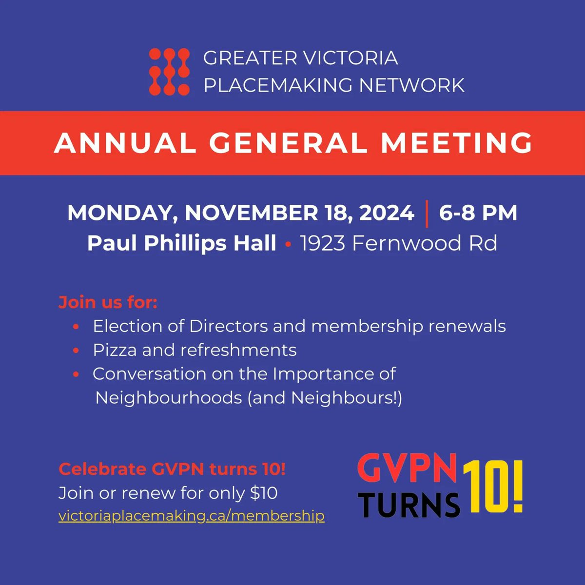 Do you have a vision for urban change in Greater Victoria, or maybe something cool for your 'hood? 10 years ago we started this citizens group... &amp; now it's ready to be reinvigorated. Your ideas, your energy. #yyj #urbanism #getinvolved <a href="/VicPlacemaking/">Victoria Placemaking</a> <a href="/RStraatsma/">Ray Straatsma</a> @TMMGuerrero