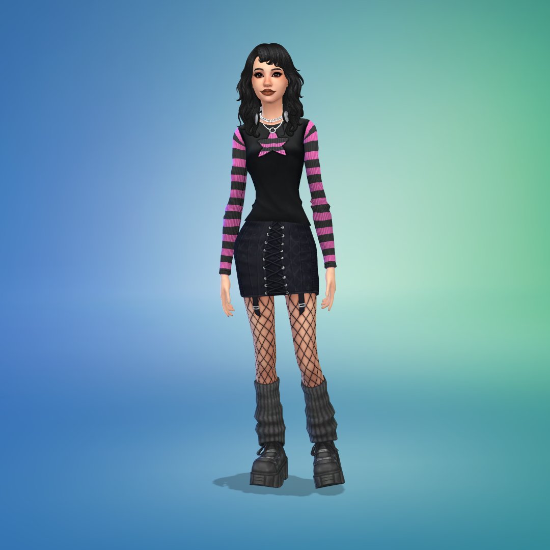 Reto en los sims:🖤GÓTICA🖤
A la izquierda yo, a la derecha <a href="/ImKiroh/">Kiro 🦋</a> 
#Sims4 #sims #TheSims4