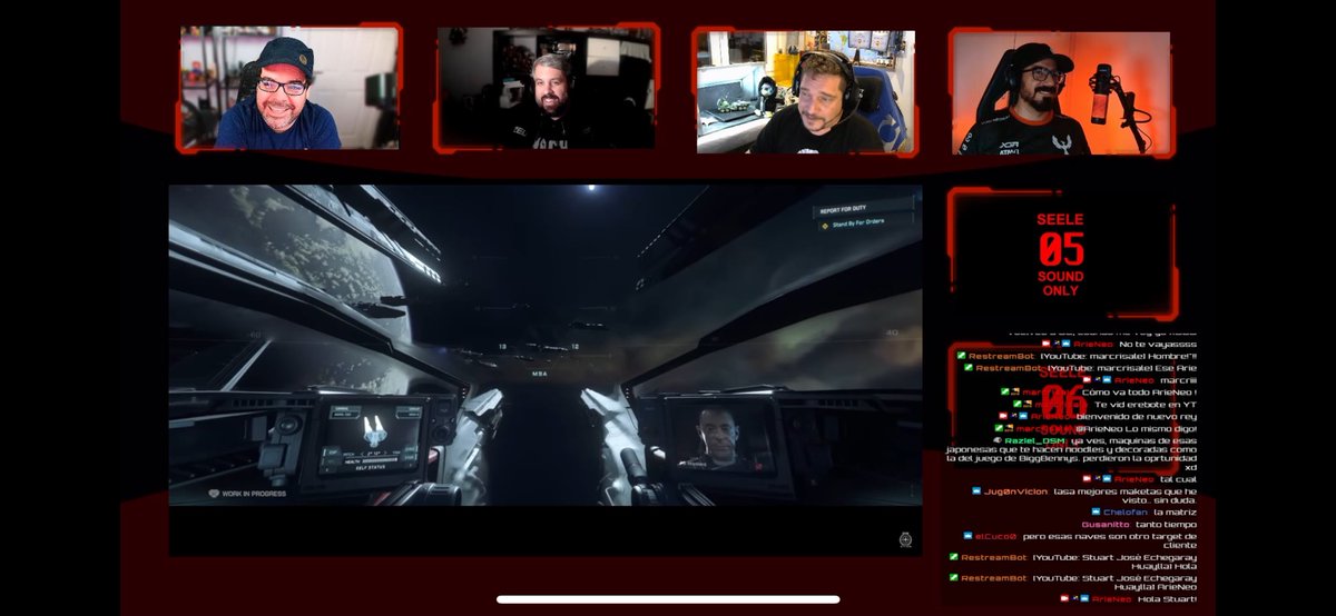 ArieNeoSC's tweet image. We did it; @Polacus_W / @SC_NeoJet / @CatSparrow92 / @VisselRed8 / @Jackdjb - Excellent SC talk show! with all things #CitizenCon2954