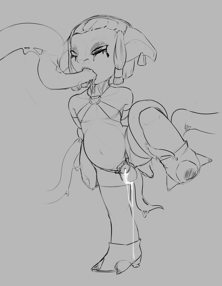 SableSonata's tweet photo. Kinktober 2024 - Day 27: All the way through. https://t.co/yOodQoCQmX
