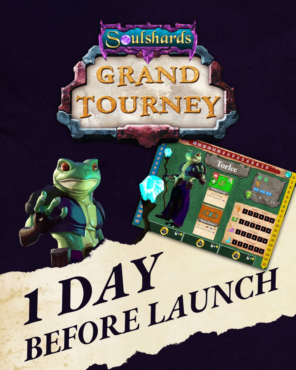 Soulshards_GDG's tweet photo. One Day left until we launch #soulshards on @Kickstarter! 

Find the campaign here:
https://t.co/jQRS1H3hBP https://t.co/LuNc7IhqyC