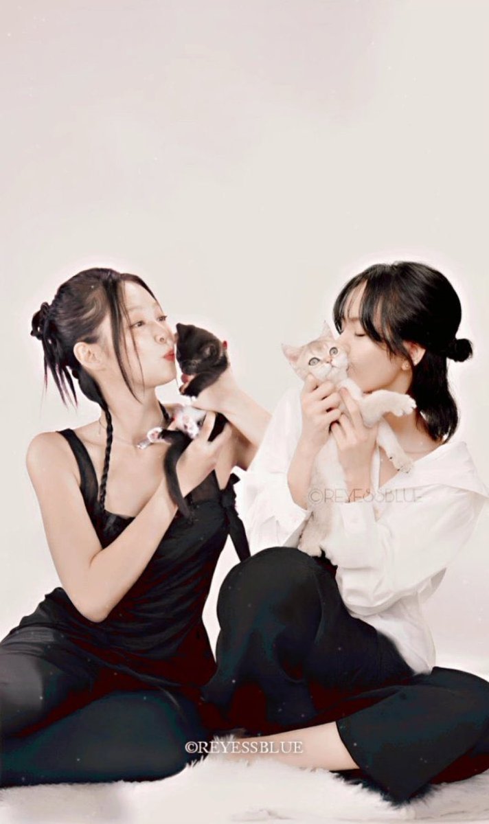 itsvalarmorghu's tweet photo. Vai ser lindo quando a jennie postar essa aqui e a lisa se perguntar quando onde e como ela adotou um gato preto e não se lembra https://t.co/UED89C99rA