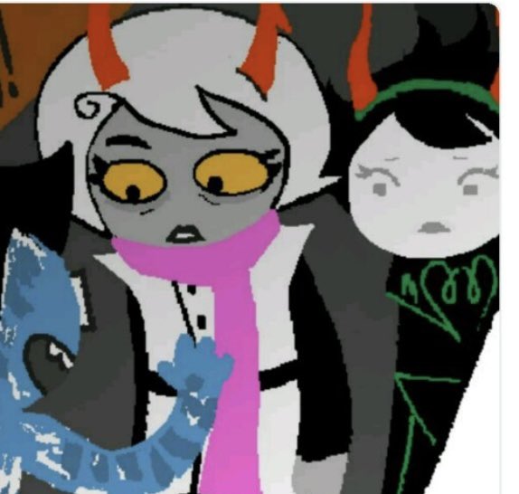 GIRLSWEATNTEARS's tweet photo. since Halloween is getting closer and also it’s rosemary month, need to remind people about Rose and Kanaya’s costumes https://t.co/or6X06I1TJ