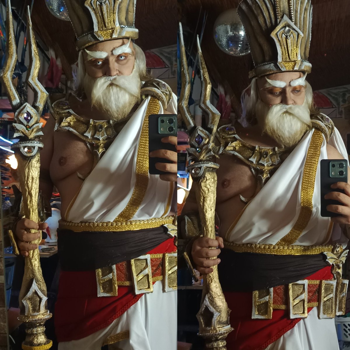 grievervsk's tweet photo. FINALLY It took a bit because of work bit here It is 
RHALGR 
GOD OF DESTRUCTION
 FINISHED

#ffxiv #ffxivcosplay #cosplayer #cosplay #costume #FFXIV https://t.co/32GKGOTkqO