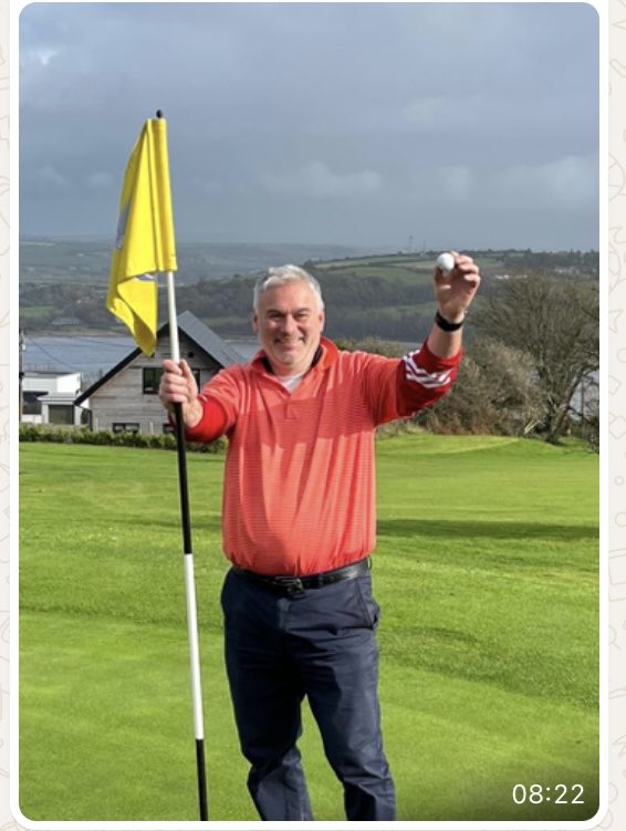 Congratulations to Alan McCarthy Hole In One <a href="/16/">@16</a> hole ⁦<a href="/youghalgolfclub/">Youghal Golf Club</a>⁩ ⁦<a href="/KilleaghGAA/">Killeagh GAA</a> ⁦<a href="/HoleInOneIntl/">Hole In One Intl</a>⁩ ⁦<a href="/liamburnspga/">Liam Burns Golf</a>⁩