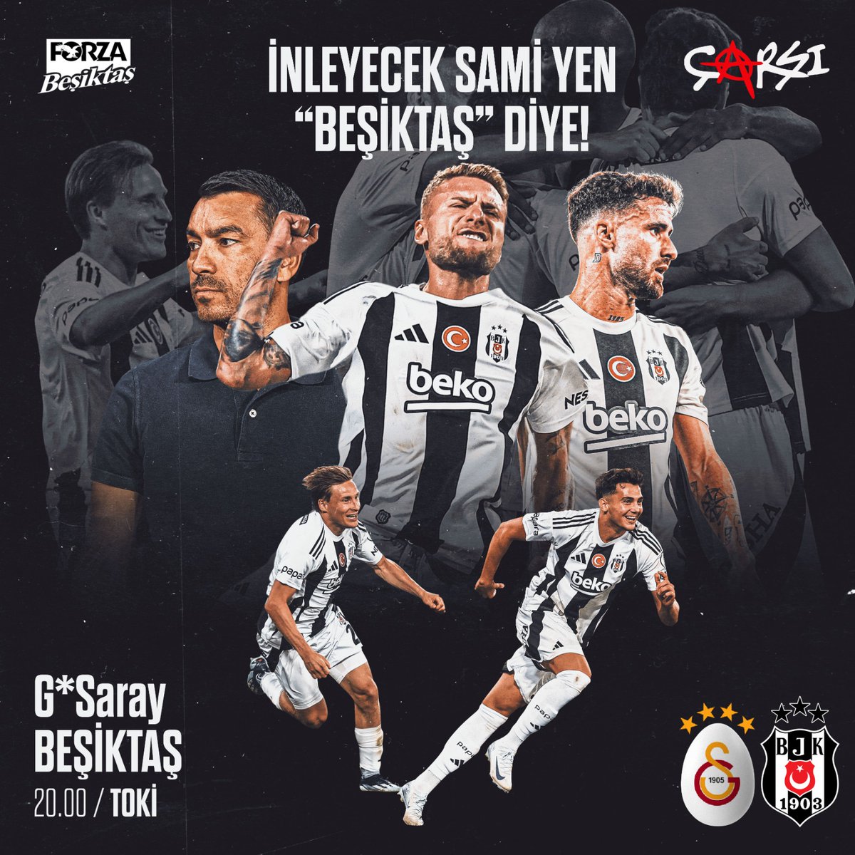 La vittoria sara nostra.

#BeşiktaşınMaçıVar