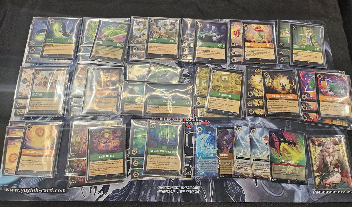 5-1-3 at DLC Seattle, 1 point off topcut 😭, still +1k 🦤

I was the highest placing yellow/green

Game is infinitely worse than YGO but I didn't even top and I got 1k, I topped Sacramento and all I got was an unselllable $50 playmat 🐳