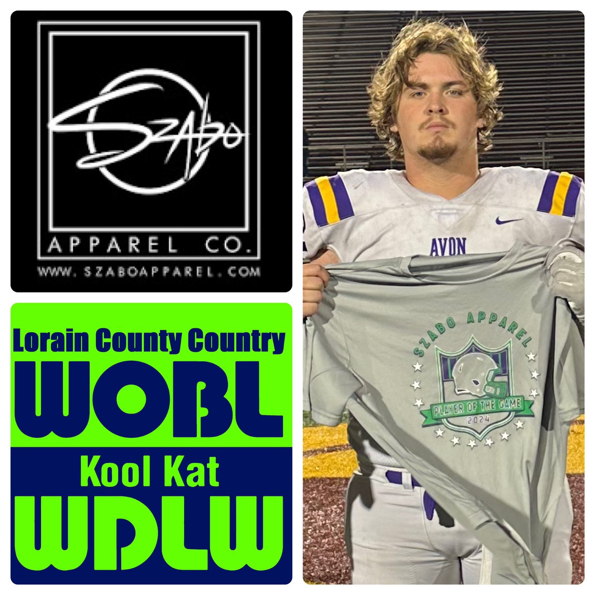 WOBL/WDLW Sports (@woblwdlwsports) on Twitter photo <a href="/SzaboApparel/">Szabo Apparel</a> POTG is <a href="/ConnorBingham52/">Connor Bingham</a> <a href="/avoneagles/">avoneagles</a> win 42-10 (10-0) #LoCoFB #LCFNL #Wk10 <a href="/EaglesLifting/">Avon Eagles Lifting</a> <a href="/SzaboApparel/">Szabo Apparel</a> POTG is <a href="/ConnorBingham52/">Connor Bingham</a> <a href="/avoneagles/">avoneagles</a> win 42-10 (10-0) #LoCoFB #LCFNL #Wk10 <a href="/EaglesLifting/">Avon Eagles Lifting</a>