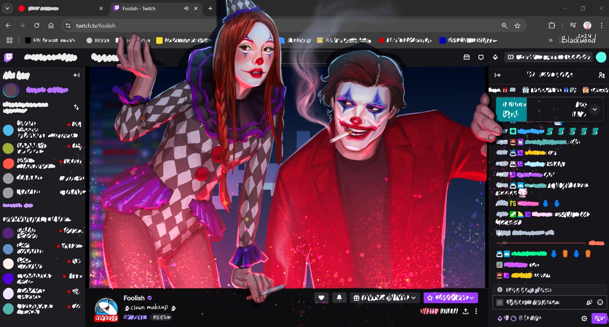 art_shblackwood's tweet image. 👻trick or treat👻