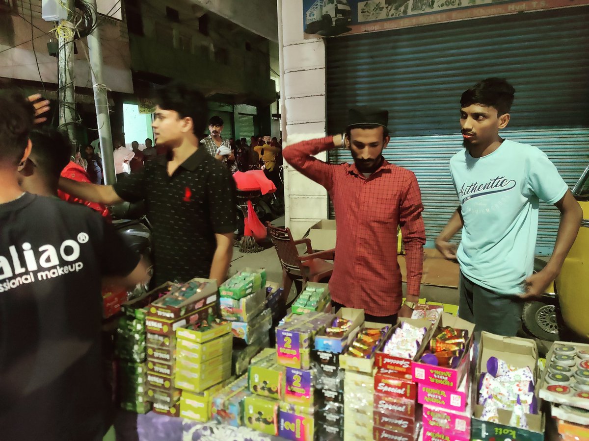 <a href="/CPHydCity/">CP Hyderabad City Police</a> pls sir take necessary action on the road side cracker seller's illegally selling in side market area filkhana begambazar we don't want any situation like paras crackers  🙏🏻in aur gosha mahila  division or any other area  Ts police  pls take necessary action