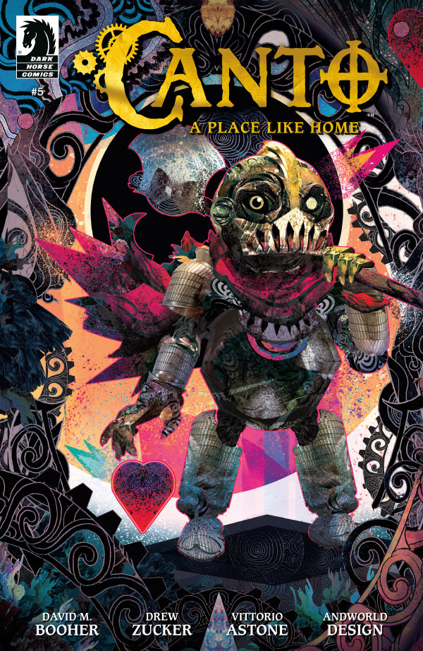 DarkHorseComics's tweet photo. The final confrontation arrives in Canto: A Place Like Home #5, out now in comic shops! More: https://t.co/LkfR461aFP

By @davidbooher, @Drew_Zucker, @AstoneVittorio, and @andworlddesign. Variant covers by @Gaxix and @RLopezOrtiz https://t.co/dfcrikJajW