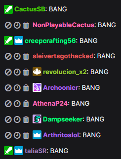 2000M strats have the chat like: