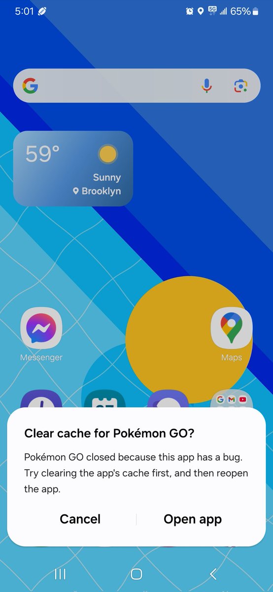 radman197's tweet photo. I got this Message today. I knew there was a glitch in the game. A bug in the game. https://t.co/YTDZvyOQol