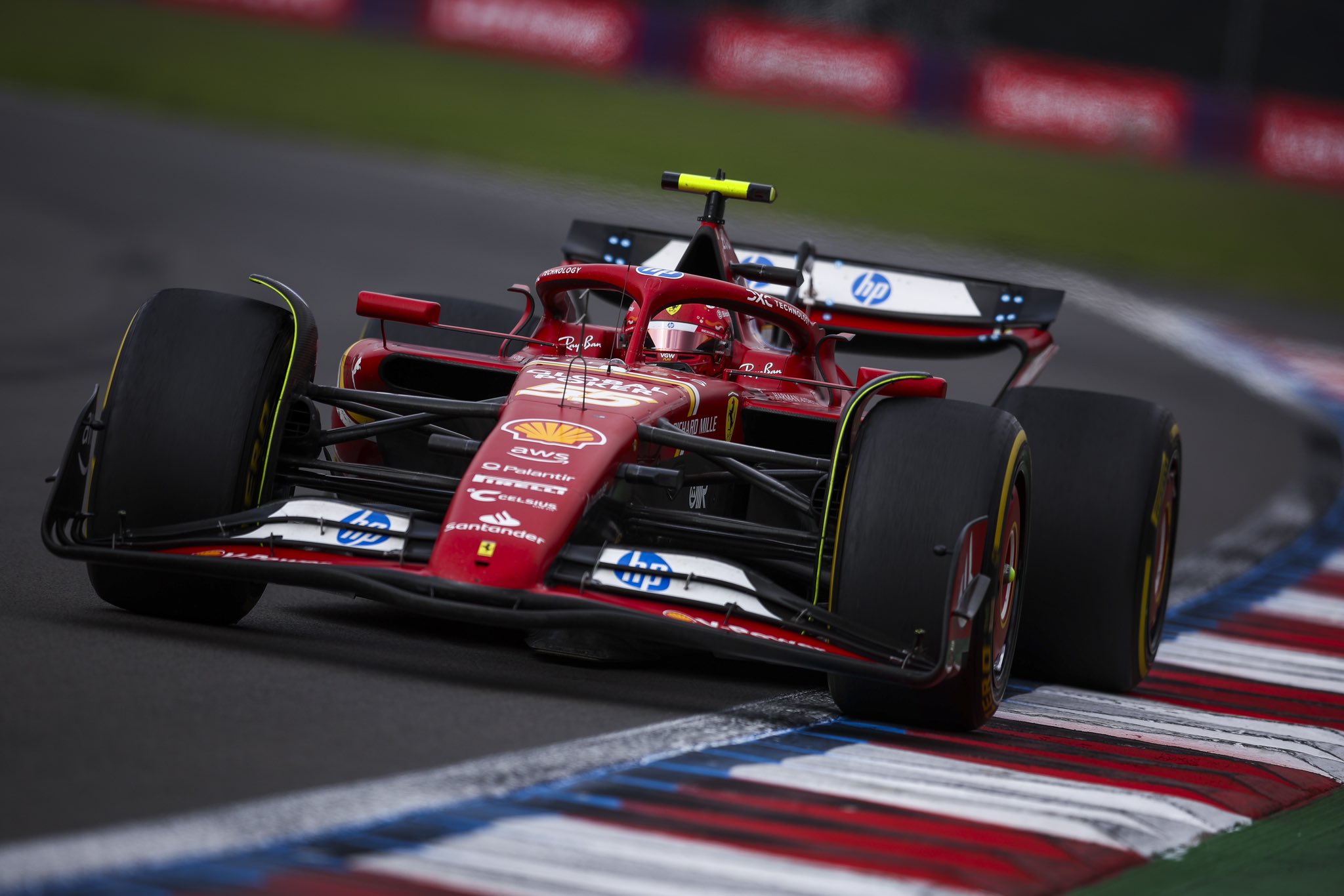 Carlos Sainz, Ferrari SF-24 in Mexico
