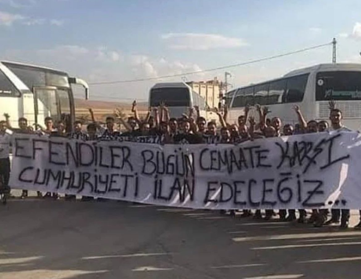 EFENDİLER BUGÜN CEMAATE KARŞI CUMHURİYETİ İLAN EDECEĞİZ…