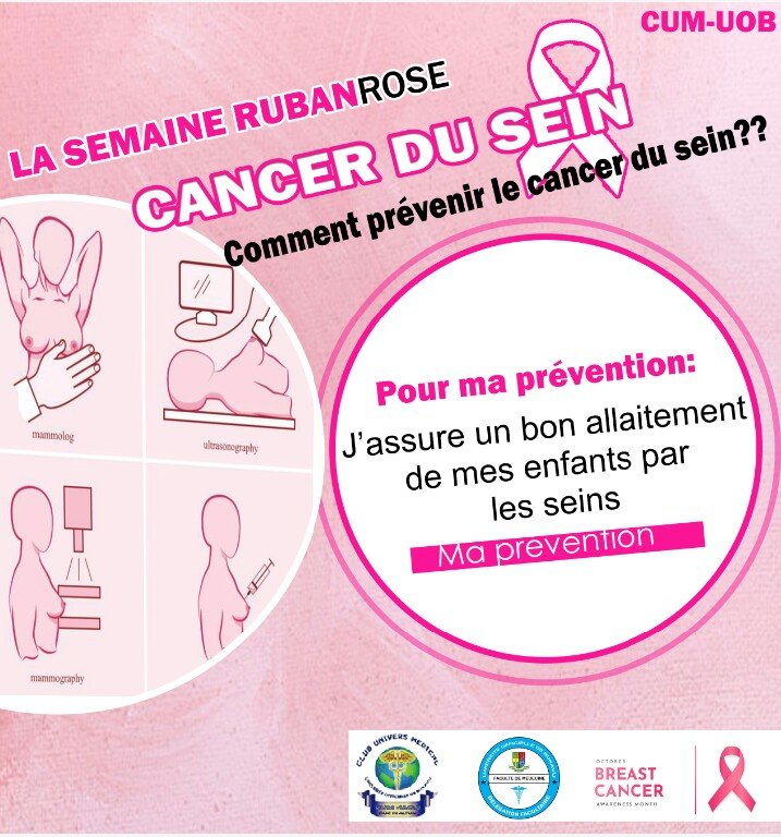 CumMedical's tweet photo. La prévention du cancer du sein est bénéfique pour la santé individuelle, elle a également un impact positif sur la santé publique. 

En investissant dans la prévention et l'éducation, nous pouvons contribuer à sauver des vies et à améliorer la qualité de vie des femmes. https://t.co/460KFMpB8Q