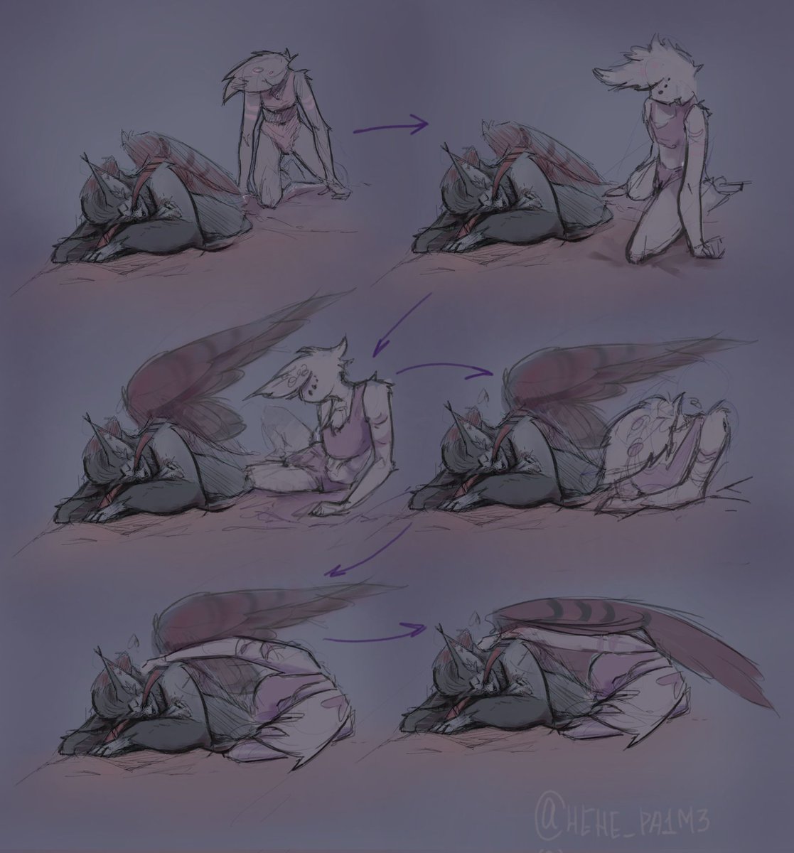 Sleepy sleep 😴

[ #HuskerDust #HazbinHotel #Vivziepop #Husk #AngelDust ]

I'm slowly moving to the Bluesky: bsky.app/profile/pa1m3.…