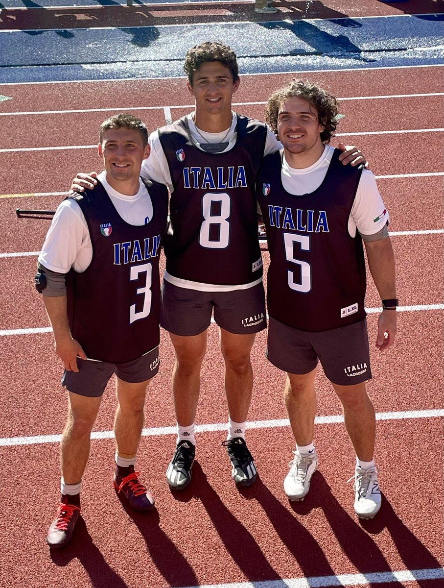 robrusso502's tweet photo. Bridgewater Lacrosse represented well for Team Italy vs UPenn lacrosse 
@ItaliaLacrosse  @BridgewaterLax  @2knightslax https://t.co/I2SemzMS8i