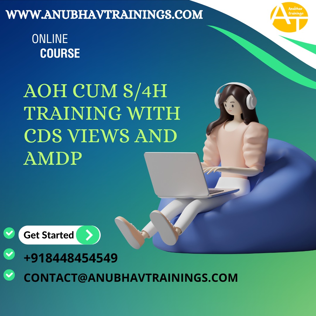 AnubhavOberoy's tweet image. 💡 Boost Your SAP Skills with ABAP on HANA! 🚀
Unlock faster processing, real-time analytics, and enhanced performance with SAP ABAP on HANA. 
#SAP #ABAPonHANA #InMemoryComputing #DigitalTransformation #SAPHANA #S4HANA 
Mail us on contact@anubhavtrainings.com
