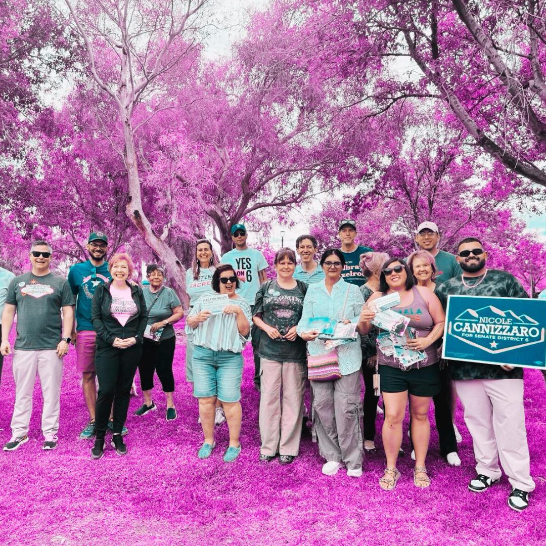 HowardWattsNV's tweet photo. Great canvassing weather this afternoon, and always great when I can support my friends @SheaBackusEsq @Nicole4Nevada &amp; @sbilbray!

#Win2024 https://t.co/q8jS0TfJYX