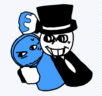 goin_5K's tweet photo. sprunked creator(draker!!) drew blackjevin for me!!! I love this sm😭😭
(don't ask why he's white idk) https://t.co/cqqrn2frLi