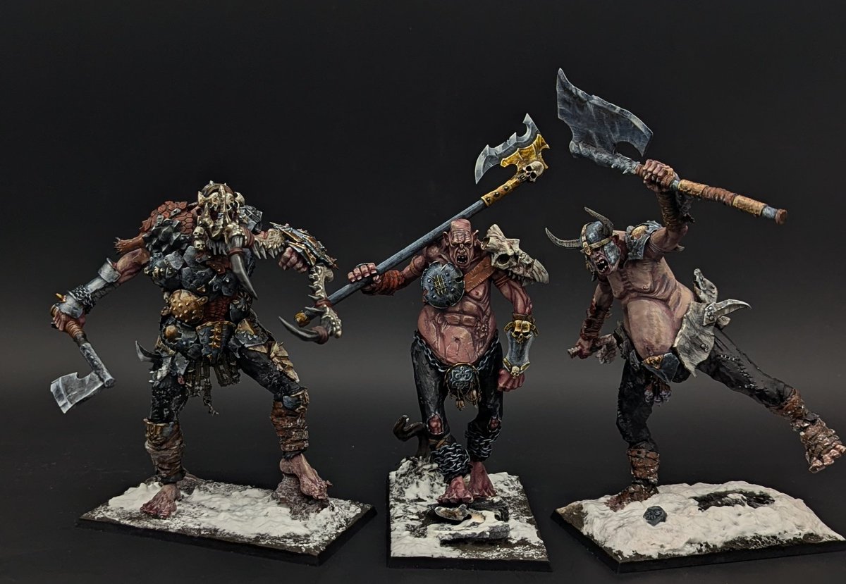 EthanesSTT's tweet image. By Three They come.

#sonsofbehemat
#giant #chaos #oldworldorder
#paintingwarhammer
#warhammerofficial