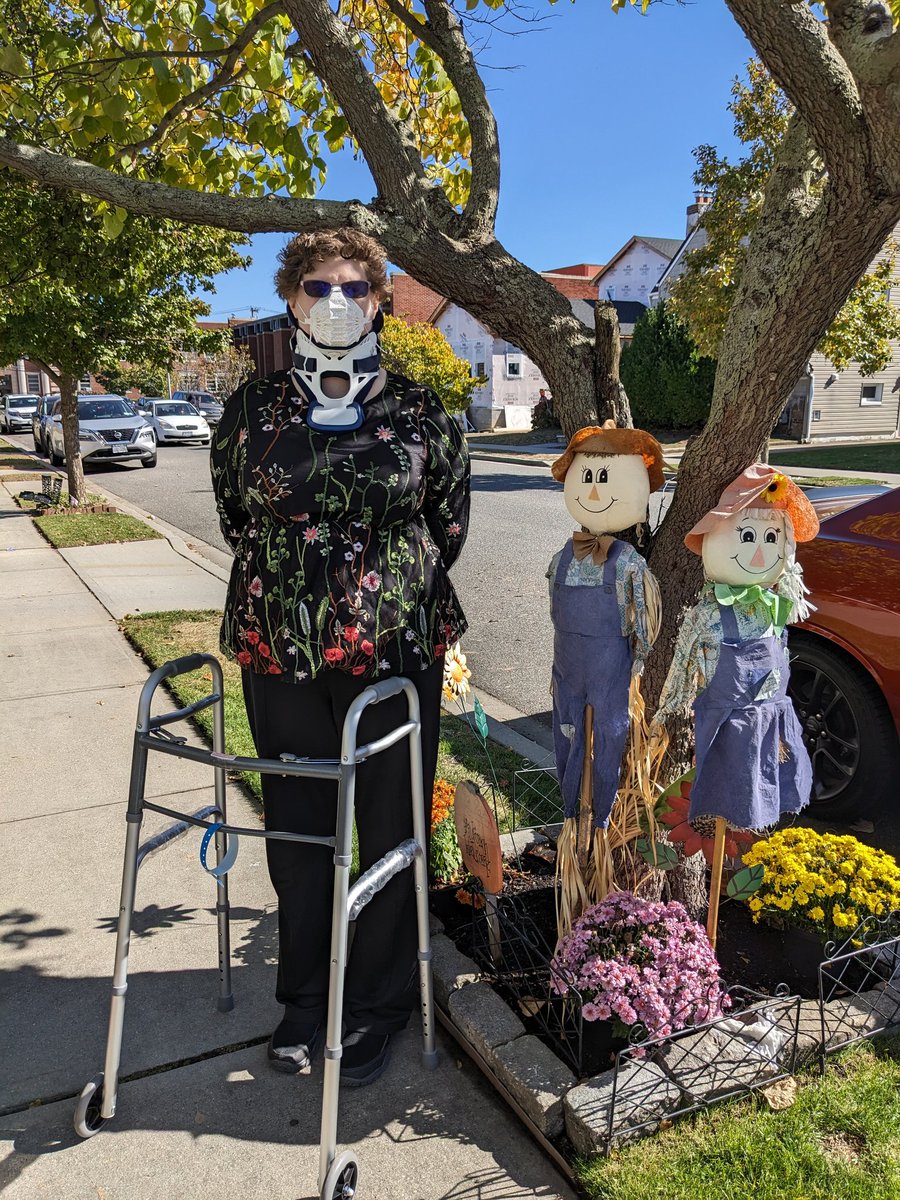 So, I did the thing, and so far it's been exactly like quite a lot of people have described. Lots of ups and downs, lots of pain, no regrets so far. I've seen a lot of improvements.

Here's me taking my walker for a walk - I can walk unassisted now, but was being safe anyway.,