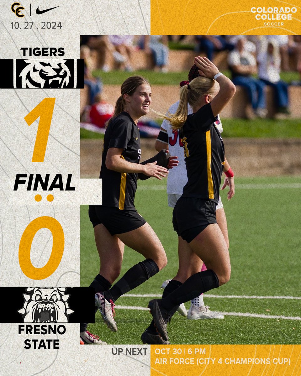 FIN-al.

CC gets the dub on Senior Day👏