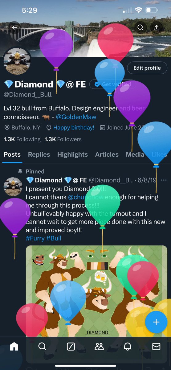 I’m getting to old for this shit, someone come help a bull get rid of these balloons