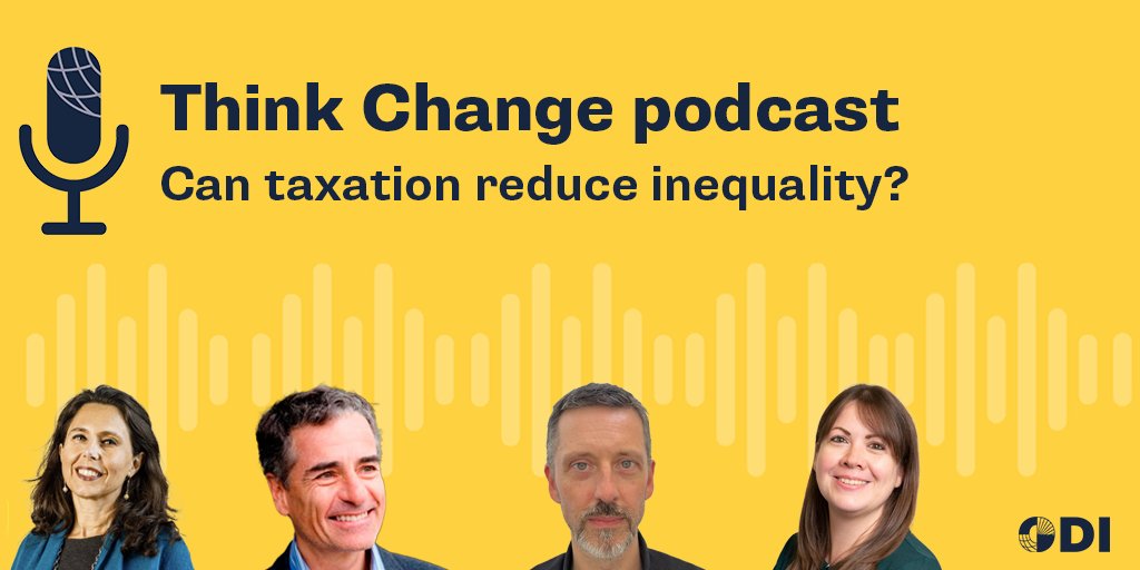 Sara Pantuliano - @sara-pantuliano.bsky.social (@sarapantuliano) on Twitter photo Can #taxation help create more comprehensive social #safetynets in low-income countries? Or are the challenges too great to overcome?
Great discussion w/ <a href="/AndresVelasco/">Andrés Velasco</a>, <a href="/hazelgranger_1/">Hazel Granger</a> & <a href="/alexcobham/">Alex Cobham @alexcobham.bsky.social</a> on <a href="/ODI_Global/">ODI Global | odi-global.bsky.social</a>'s #ThinkChange podcast.
Listen here: bit.ly/4dRjSyn Can #taxation help create more comprehensive social #safetynets in low-income countries? Or are the challenges too great to overcome?
Great discussion w/ <a href="/AndresVelasco/">Andrés Velasco</a>, <a href="/hazelgranger_1/">Hazel Granger</a> & <a href="/alexcobham/">Alex Cobham @alexcobham.bsky.social</a> on <a href="/ODI_Global/">ODI Global | odi-global.bsky.social</a>'s #ThinkChange podcast.
Listen here: bit.ly/4dRjSyn