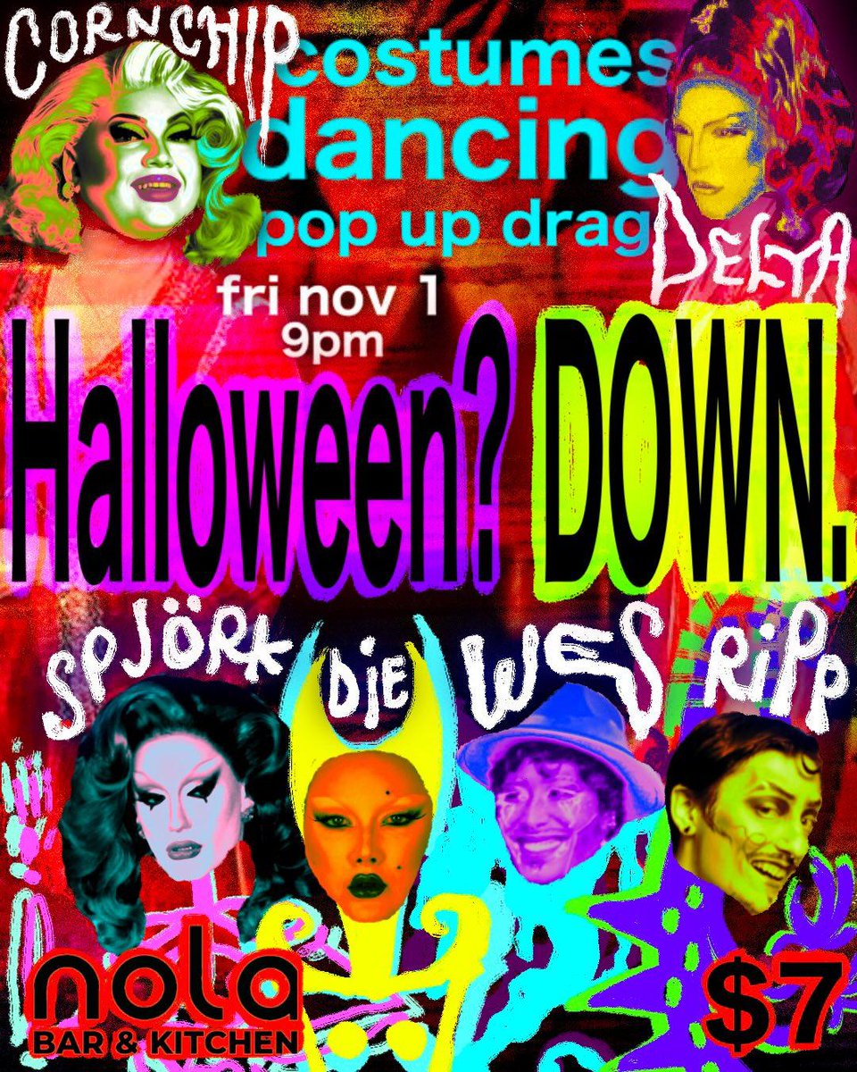 Halloweentown? Halloween? Down! Introducing a Halloweentown themed dance party! Come in costume!

Hosted by:
@imdeltabadhand as Marnie 
Myself and Aggie

With performances by:
<a href="/thespjork/">Spjork 🍴</a> 
@DieDivinityyy 
Wes Andy Sins
Ripping Schwarzoff

Tickets: eventbrite.com/e/halloween-do…