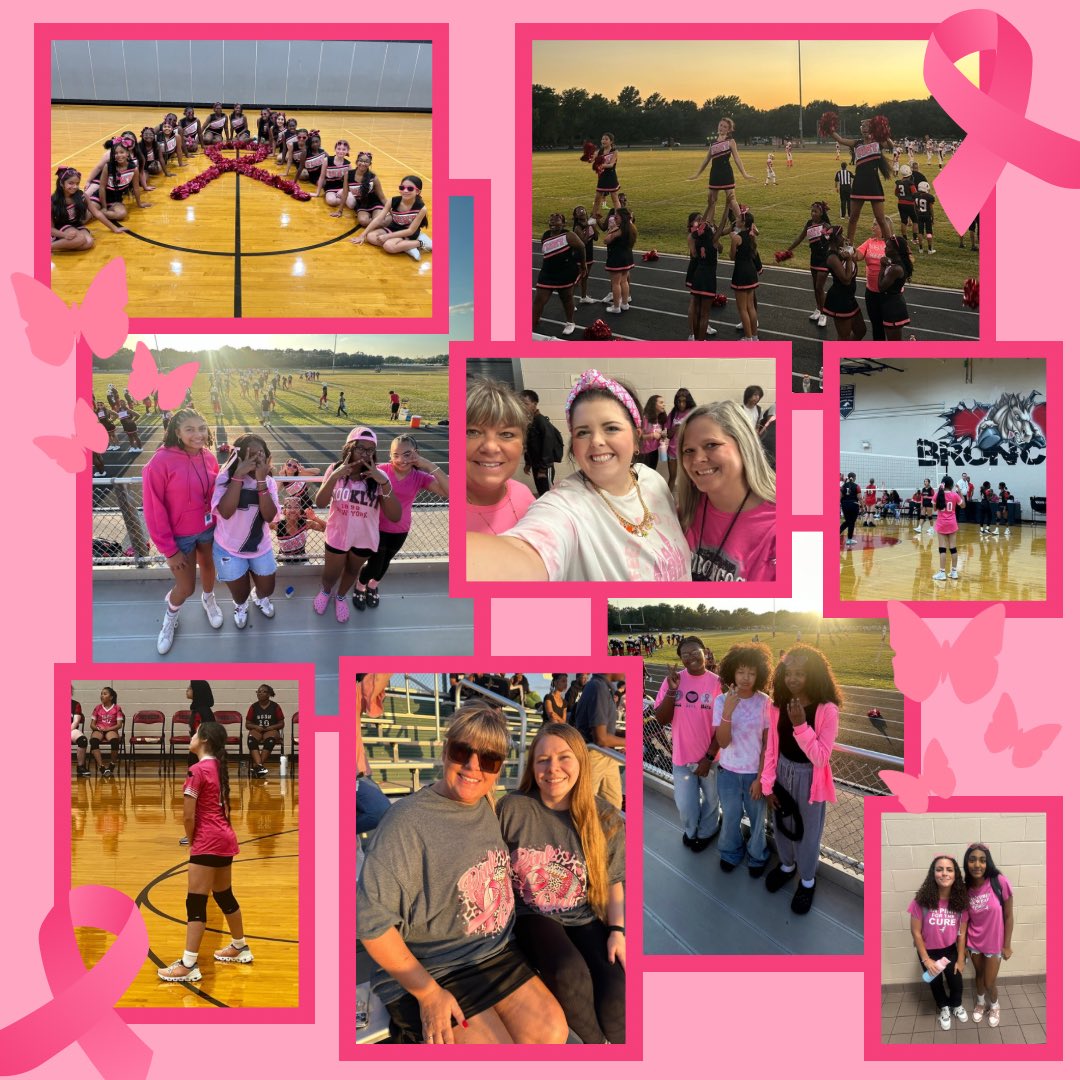 Our students &amp; staff have rallied around one of our own, Michelle Morris, as she has been battling Breast Cancer over the past year. She is an inspiration to us all and the true definition of a warrior 💪💗🌟

#BreastCancerAwarenessMonth #PinkOut #BuildingTheBest #BBMS