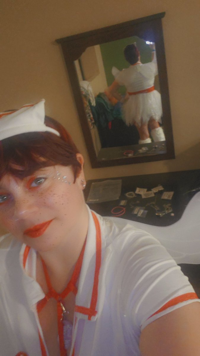 PHXMIC's tweet photo. And this is day 3 at @EXXXOTICA Naughty Nurse Fairy!! #PAWGinaTutu #NaughtyNurseFairy who needs resuscitation? https://t.co/q0wQFFrf7G