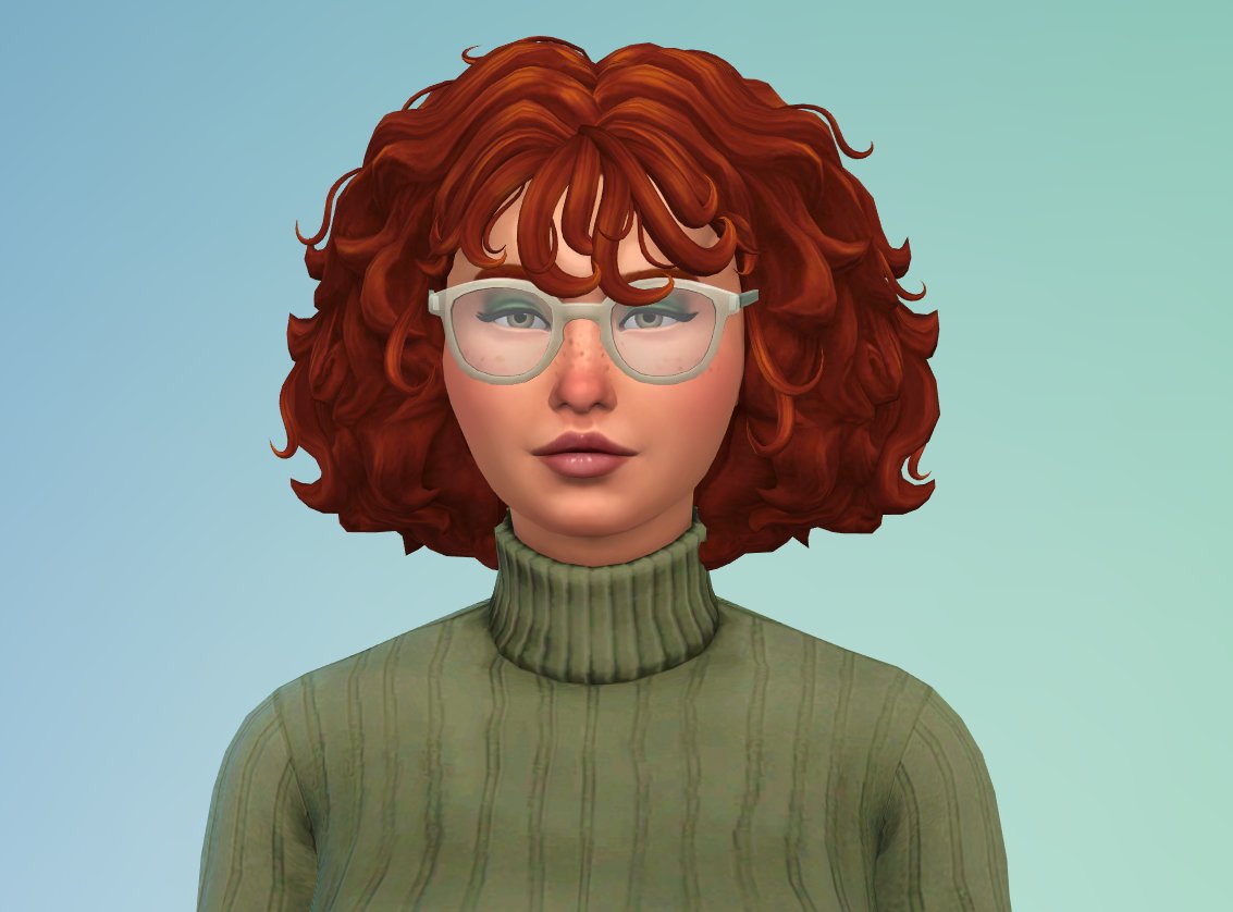 WitchlingSimmer's tweet photo. I made her solely to have a child with Father Winter (since I want to play Father Winter's child in Ravenwood, don't ask why my mind works this way). She's so cute! I named her Missy Klaus. This is my FAFO save, so hopefully she'll be around for a good long time. https://t.co/mVMcWkjBKk