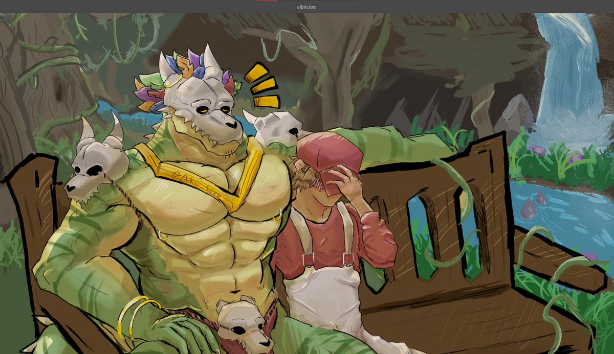 rTerraria's tweet photo. these two were jungle roommates in my last playthrough so i drew them (:  https://t.co/LQavprdRZx https://t.co/yzHQ86UX8q