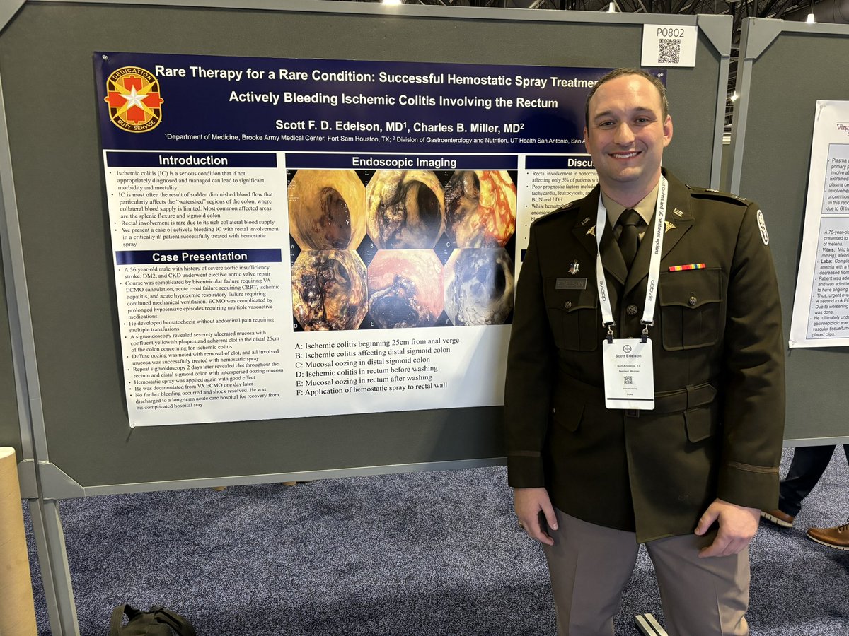 JenWard28's tweet photo. Two fantastic poster presentations today on GI bleed management! #ACG2024 https://t.co/9gnHcQUKV1