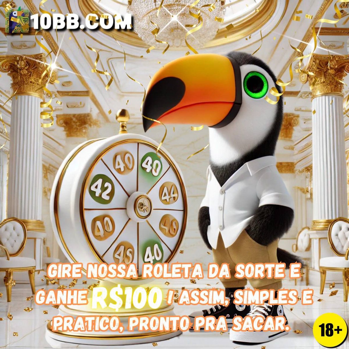 10bb_com's tweet photo. ⬇️ https://t.co/dFqsXYjk98 
⬇️ https://t.co/Hc8MmdH5Kt 
⬇️ https://t.co/gF79KxaQjh

Convide amigos para se registrarem na 10BB 📌
🎁 Gire a Roleta e concorra a R$100 🎁
Quanto mais convites, mais chances!
🚀 Participe agora!

#dinheirofacil #plataformaonline https://t.co/dNxot7eUDD