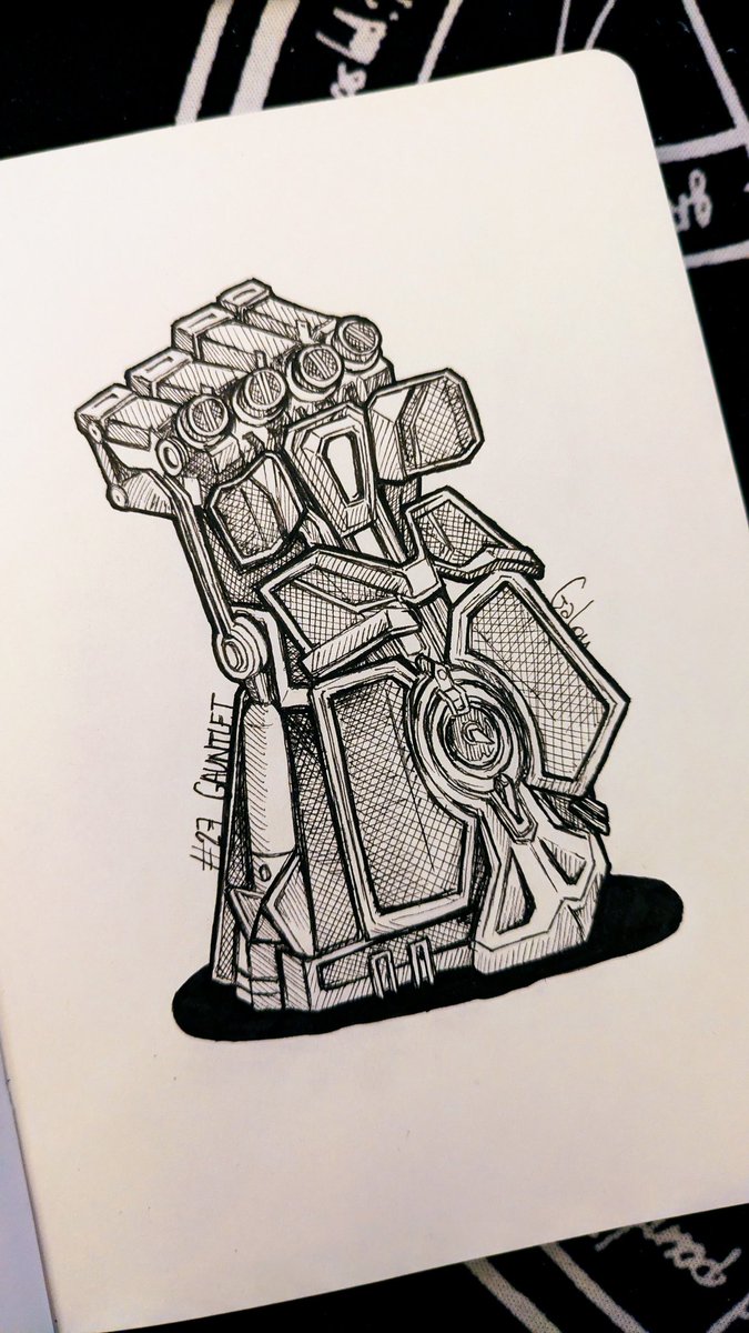 #Arctober day 27, #Gauntlet ✨