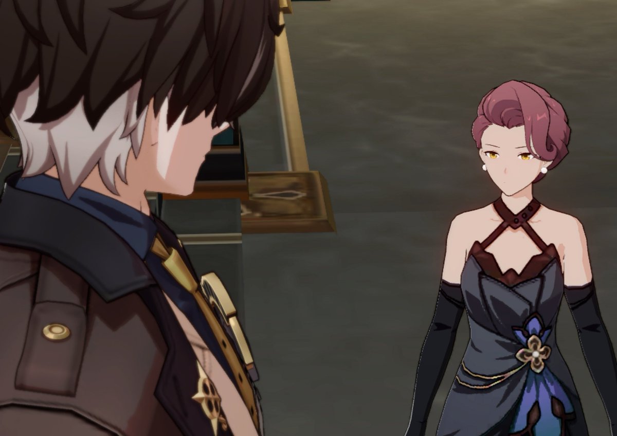 timelyreca's tweet image. this girl so strong bcs if it was me i wouldve unzipped his pants and showed penacony a new stellaron disaster