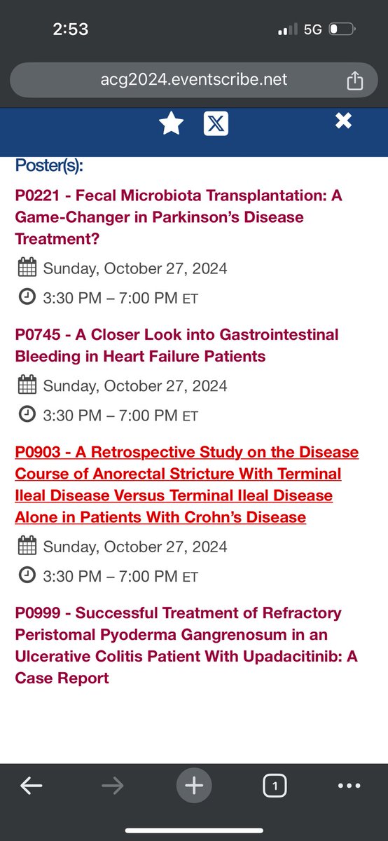 A_KZaher's tweet photo. Join me today 📍 @AmCollegeGastro Abstract Poster Hall 

Special thanks to my mentor, Drs. @Ilanweisberg @michaelcastillo @carlcrawford @boshen 

@WeillCornell @Columbia @nyphospital @columbiagastro https://t.co/qFVloeDkgh